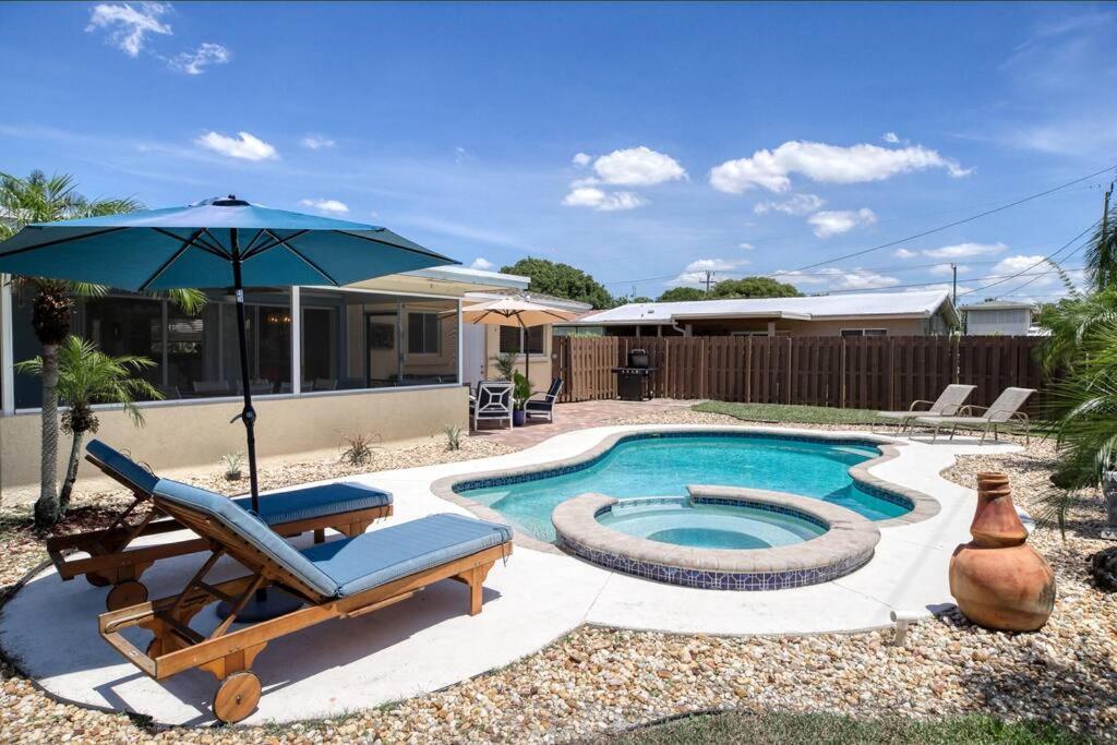Paradise 4 Min To The Beach With Private Heated Pool Deerfield Beach Eksteriør bilde
