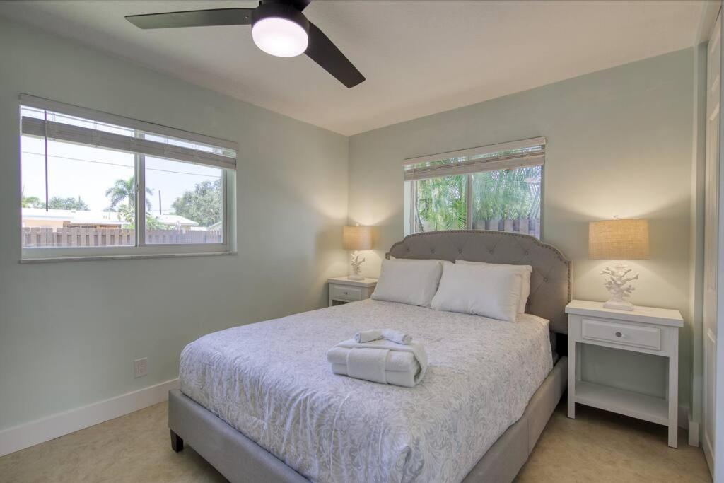 Paradise 4 Min To The Beach With Private Heated Pool Deerfield Beach Eksteriør bilde