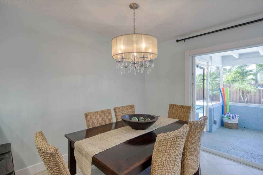 Paradise 4 Min To The Beach With Private Heated Pool Deerfield Beach Eksteriør bilde