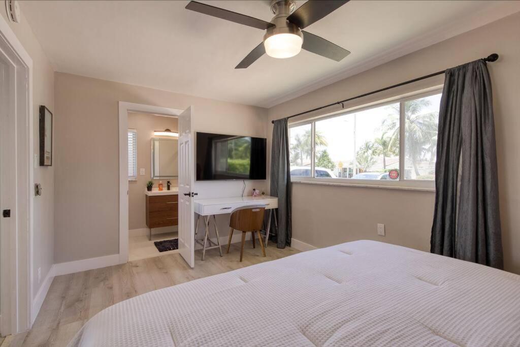 Paradise 4 Min To The Beach With Private Heated Pool Deerfield Beach Eksteriør bilde