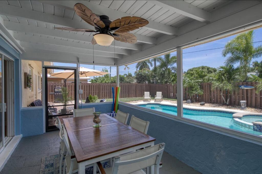 Paradise 4 Min To The Beach With Private Heated Pool Deerfield Beach Eksteriør bilde